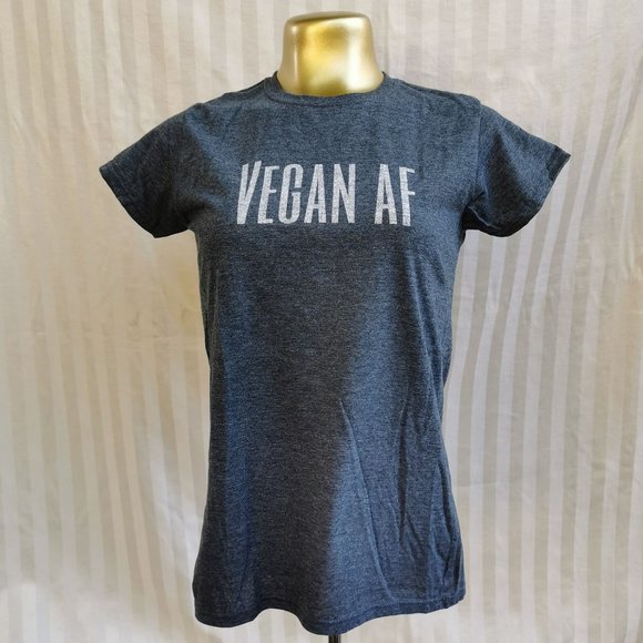 Vegan AF T-shirt (new) - Picture 1 of 4
